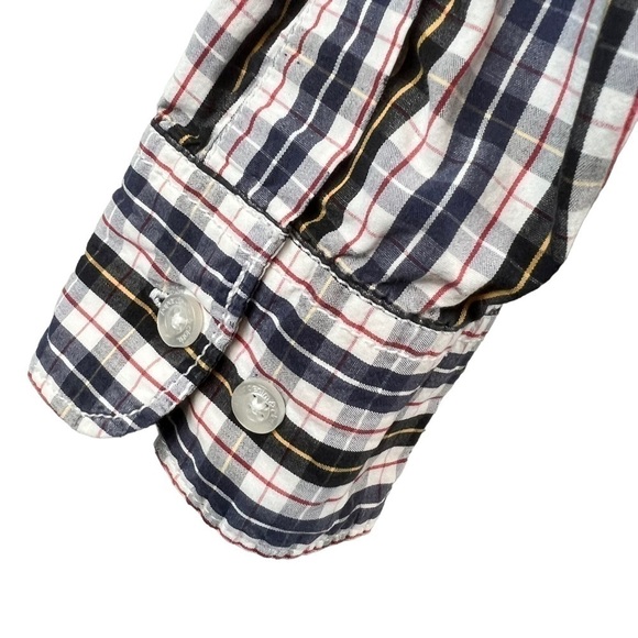 Paper Denim & Cloth Men's Plaid Button Down Shirt Long Sleeve Size Large - Picture 6 of 8